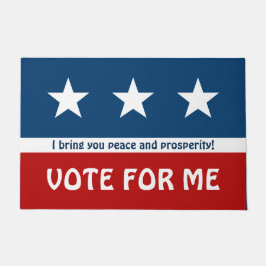 Einfache Symbole - STARS + Ihre Ideen Fußmatte