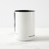 Einfache Tasse mit links Hand (Zentrum)