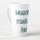 Einfache Tasse mit Zitat (Linke Ecke)