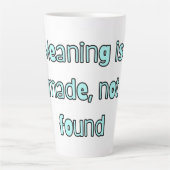 Einfache Tasse mit Zitat (Vorderseite)