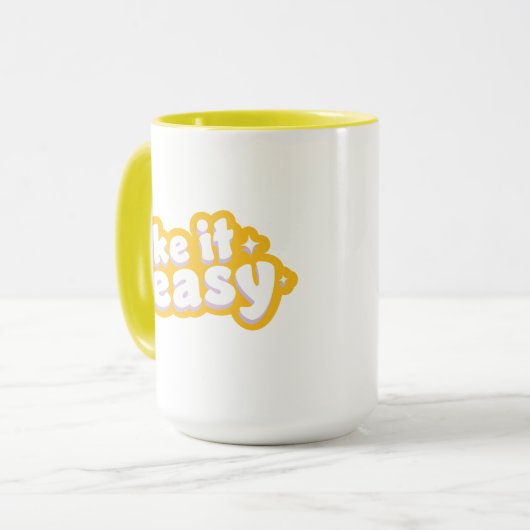 Einfache Tasse - positives Energiedesign (Vorderseite Links)