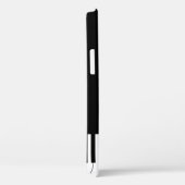 Einfache Tastatur für Schwarz und Weiß Case-Mate iPhone Hülle (Rückseite / Rechts)