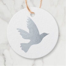 Einfache Taubenfliegervogel-Silhouette