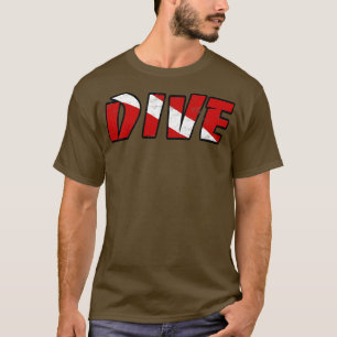 Einfache Tauchgänge Scuba Diving Red wand White T-Shirt