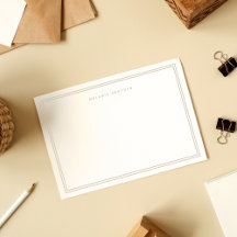 Einfache Taue Lässige Minimalistische Monogramm Zw