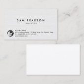 Einfache technische Fertigkeiten Visitenkarte (Vorne/Hinten)