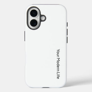 Einfache Telefonzelle - Ihr modernes Leben iPhone 16 Hülle