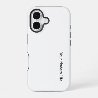 Einfache Telefonzelle - Ihr modernes Leben iPhone 16 Hülle