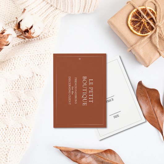 Einfache Terracotta-Boutique