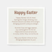 Einfache Textskizze Serviette (Vorderseite)