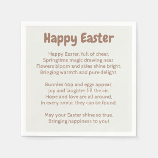 Einfache Textskizze Serviette