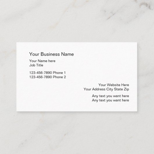 Einfache Tierpaw-Silhouette Visitenkarte (Rückseite)