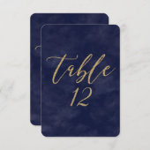 Einfache Tischnummer für Hochzeiten in Seefeld und (Vorne/Hinten)