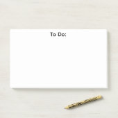 Einfache To-Do-Liste - Notizen (Auf Schreibtisch)