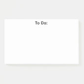 Einfache To-Do-Liste - Notizen (Vorderseite)