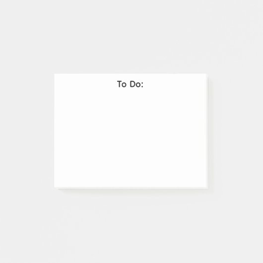 Einfache To-Do-Liste - Notizen (Vorderseite)