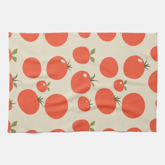 Einfache Tomaten Teetuch Geschirrtuch (Horizontal)