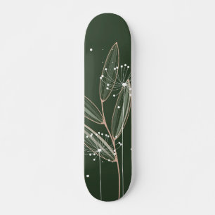 Einfache Touch der Natur, die das Land sät Skateboard