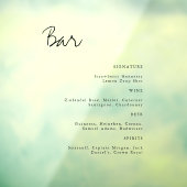 Einfache, transparente Minimalistische Hochzeitsst Fensteraufkleber (Blatt 3)