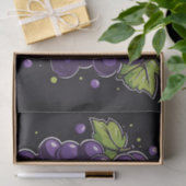 Einfache Traube mit Blätter Seidenpapier (Geschenk)