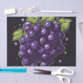 Einfache Traube mit Blätter Seidenpapier (Handwerk)