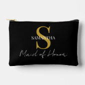 Einfache Trauzeugin Zubehörtasche (Vorderseite)