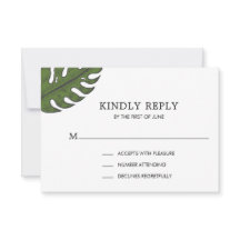 Einfache tropische Hochzeit