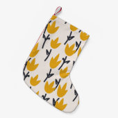 Einfache Tulip-Blume Kleiner Weihnachtsstrumpf (Vorderansicht (hängend))