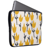 Einfache Tulip-Blume Laptopschutzhülle (Vorne Rechts)