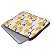 Einfache Tulip-Blume Laptopschutzhülle (Vorne Knopf)