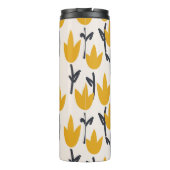 Einfache Tulip-Blume Thermosbecher (Rückseite)