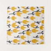 Einfache Tulip-Blume Wandteppich (Vorderseite (Horizontal))