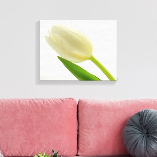 Einfache Tulip Leinwanddruck (Insitu (Wohnzimmer))