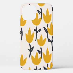 Einfache Tulpenmuster-Blume Case-Mate iPhone Hülle