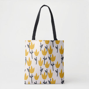 Einfache Tulpenmuster-Blume Tasche