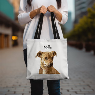 Einfache Typografie Benutzerdefiniertes Dodbild Tasche