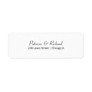 Einfache Typografie-Hochzeit speichert das Datumsl