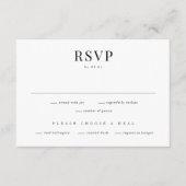 Einfache Typografie Schwarz-Weiß-UAWG Begleitkarte (Vorderseite)