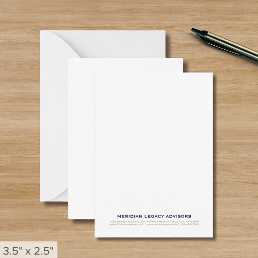 Einfache typografische Visitenkarte Mitteilungskarte