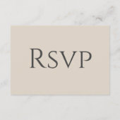 Einfache UAWG der traditionellen Wildblume Begleitkarte (Rückseite)