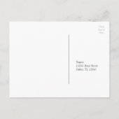 Einfache UAWG Postkarte (Rückseite)