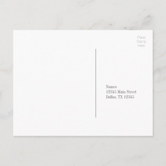 Einfache UAWG Postkarte (Rückseite)