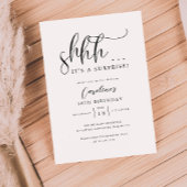 Einfache Überraschungsfeier Einladung