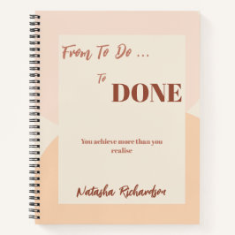 Einfache Übersicht über das Notebook Notizblock