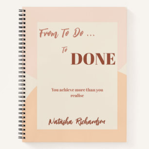 Einfache Übersicht über das Notebook Notizblock