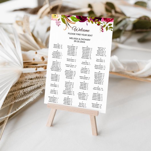 Einfache Übersicht über die belebten Sitze in Burg Poster