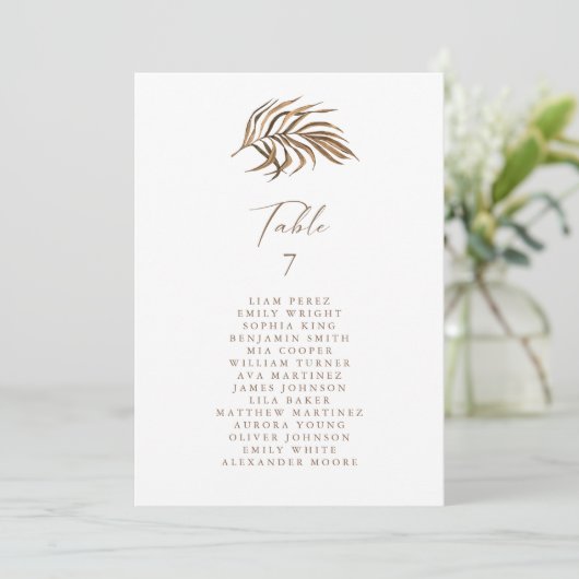 Einfache Übersicht über die Sitzplätze in rustikal (Stehend Vorderseite)