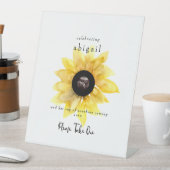 Einfache Ultraschallblume Niedlich Nehmen Sie bitt Sockelschild (In Situ)