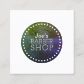 Einfache unbedeutende Eleganzabdeckung Quadratische Visitenkarte (Vorderseite)