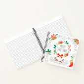 Einfache und dennoch elegante Weihnachtsdekoration Notizbuch (Innenseite)